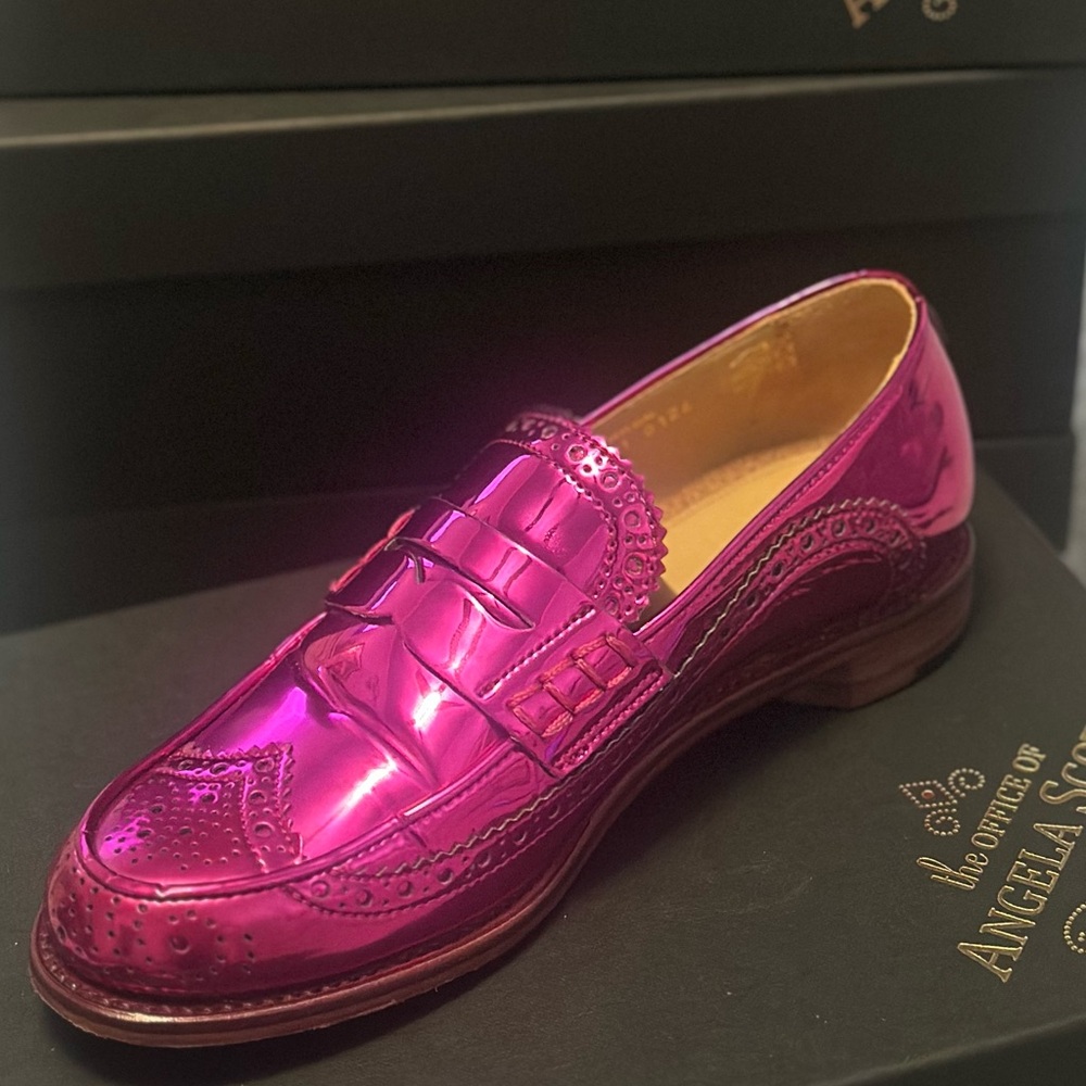 Women's Pink Loafers